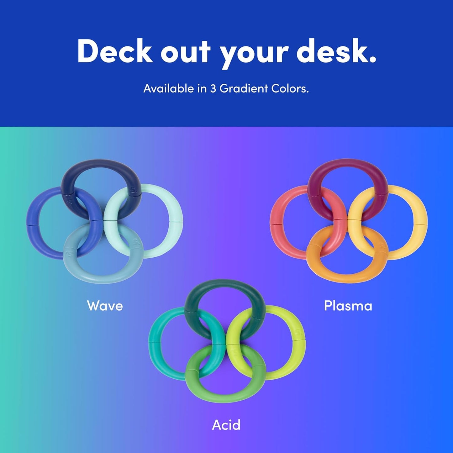 Speks Helix Fidget Toy for Adults and Desk Toy for Office - Wave