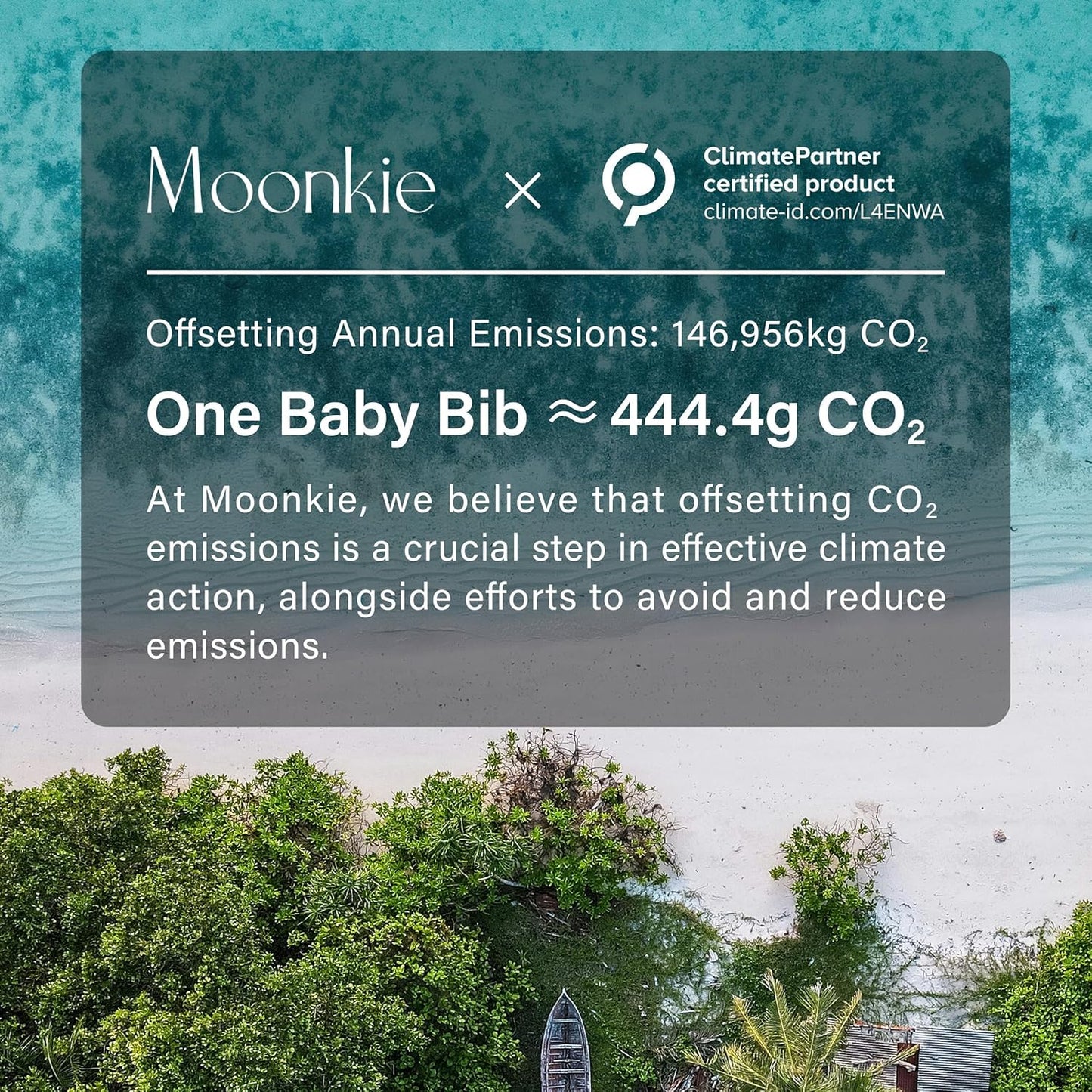 Moonkie Silicone Baby Bibs Set Of 2 | BPA Free Waterproof | Soft Flexible Adjustable Silicone Bibs for Babies & Toddlers(Frosted Mint/Celadon Green)