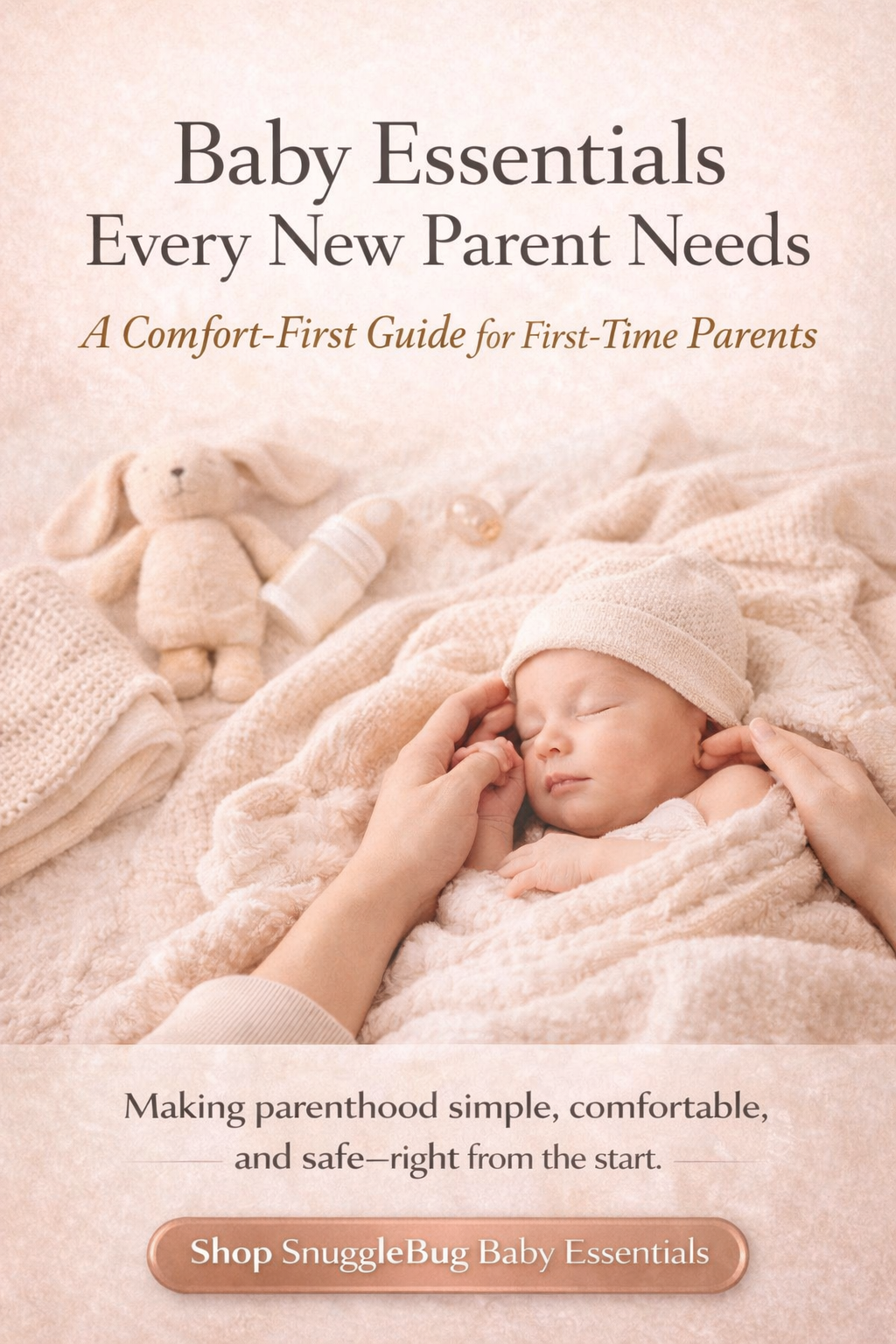 Baby Essentials Every New Parent Needs: A Comfort-First Guide for First-Time Parents