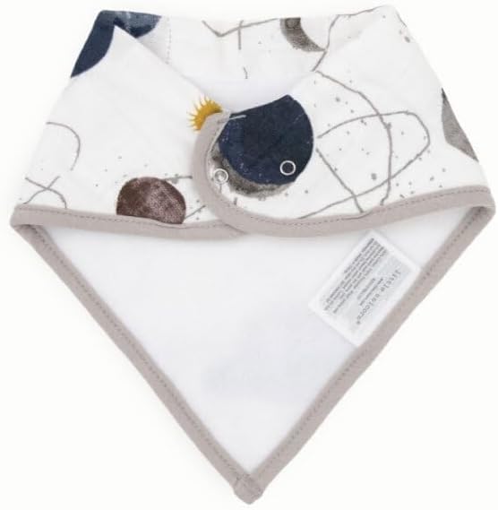 Little Unicorn Cotton Muslin with Fleece Bandana Bib