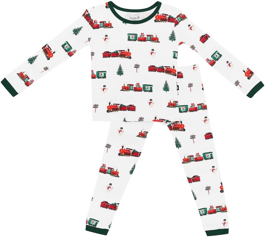 KYTE BABY Toddler Pajama Set - Pjs for Toddlers Made of Soft Bamboo Rayon Material