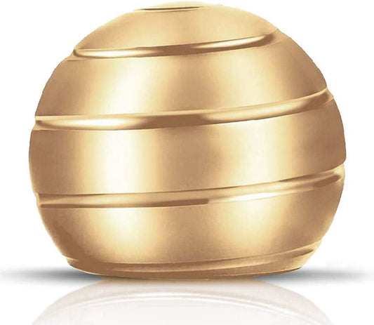 Kinetic Desk Toy,Optical Illusion Metal Fidget Spinning Ball,Office Executive Stress Relief Spinner Toys for Adults & Kids