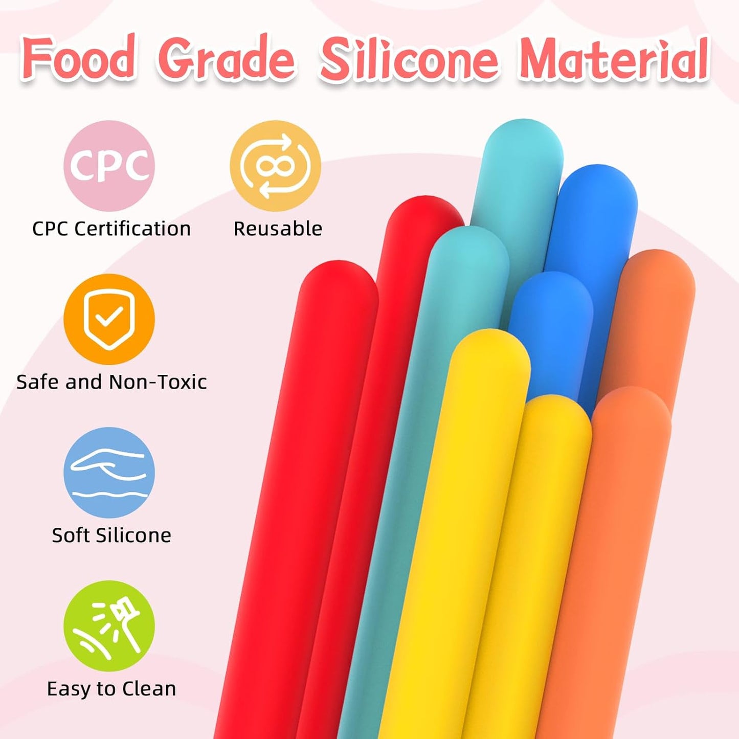 Silicone Sensory Activity Board,2 in 1 Busy Board for Fine Motor Skill, Montessori Fidget Toy for Calming, Stress, Anxiety, ADHD, Autism, Silent, No Mess, Kids 3+ & Adults (Colorful, Lobster)