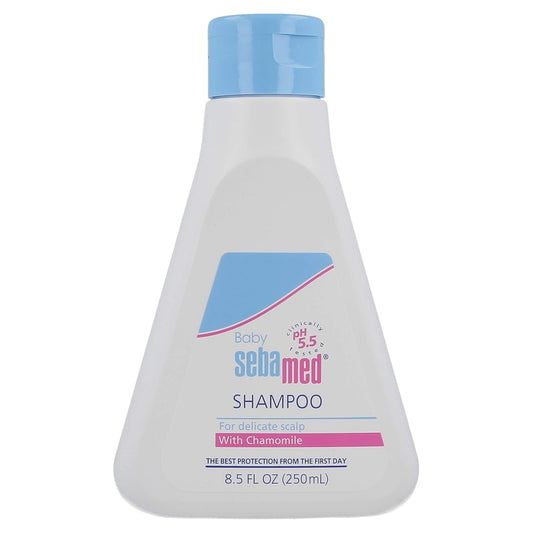 SEBAMED Children's Baby Shampoo Extra Mild Cleanser for Delicate Baby Hair and Scalp (250mL)
