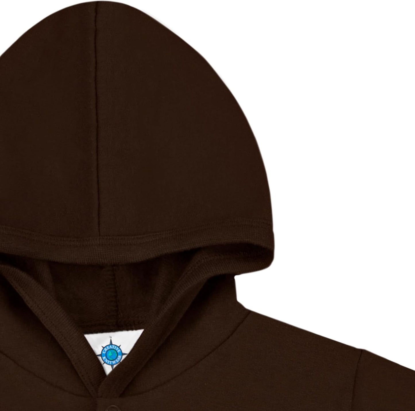 Creative Knitwear College Baby Snap Hooded Jacket - Team Logo, Multiple Colors, for Boys & Girls, (0-24 Months)