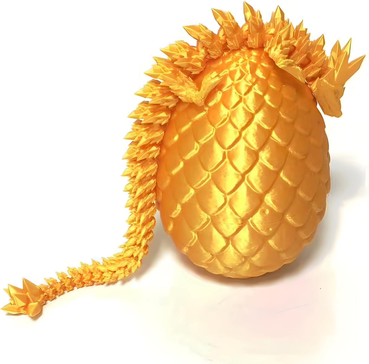 3D Printed Dragon Egg,Mystery Crystal Dragon Fidget Toys,Articulated Dragon,Home Desk Decor Easter Surprise Dinosaur Eggs,Adults Fidget Toys for Autism/ADHD