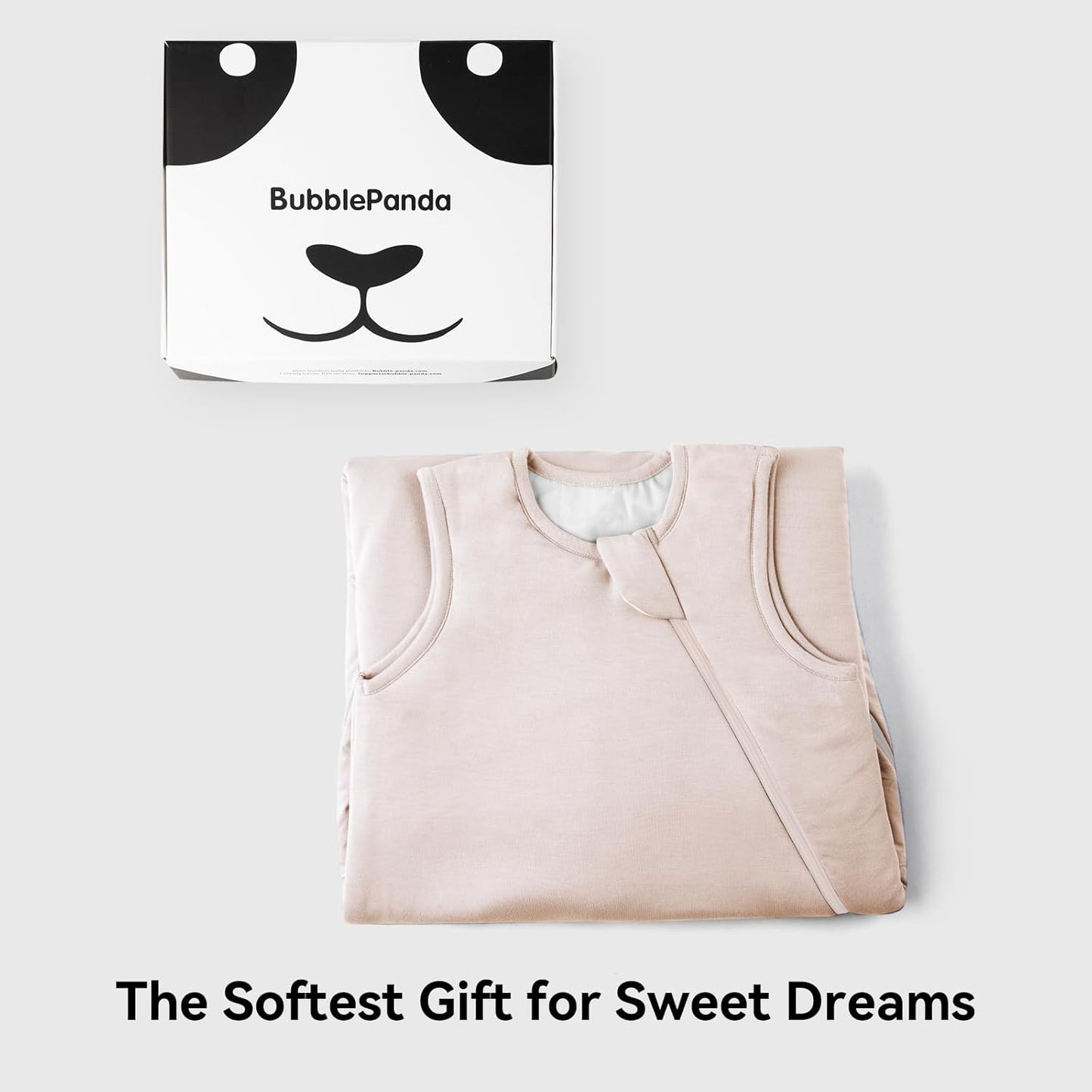 BubblePanda Rayon Made from Bamboo Sleep Sack 2t-3t 0.5 Tog Soft Lightweight Toddler Sleep Sack 24-36 Months for Babies 2-Way Zipper Wearable Blanket Baby 3t