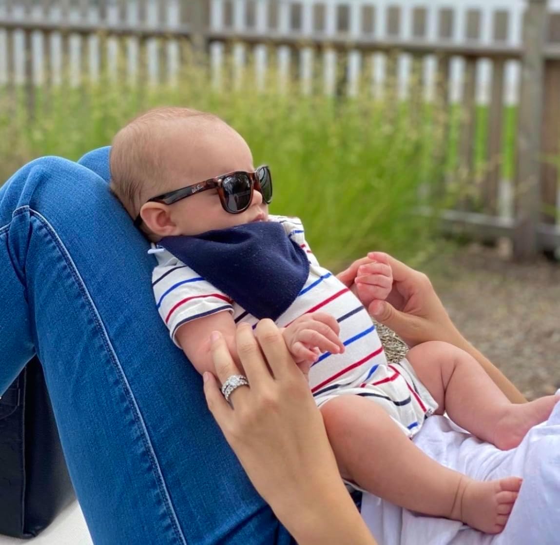 DiaperSquad's Baby Bibs for Drooling and Teething, Bibs for Boys, Baby Girl - Solid Cotton Baby Drool Bibs