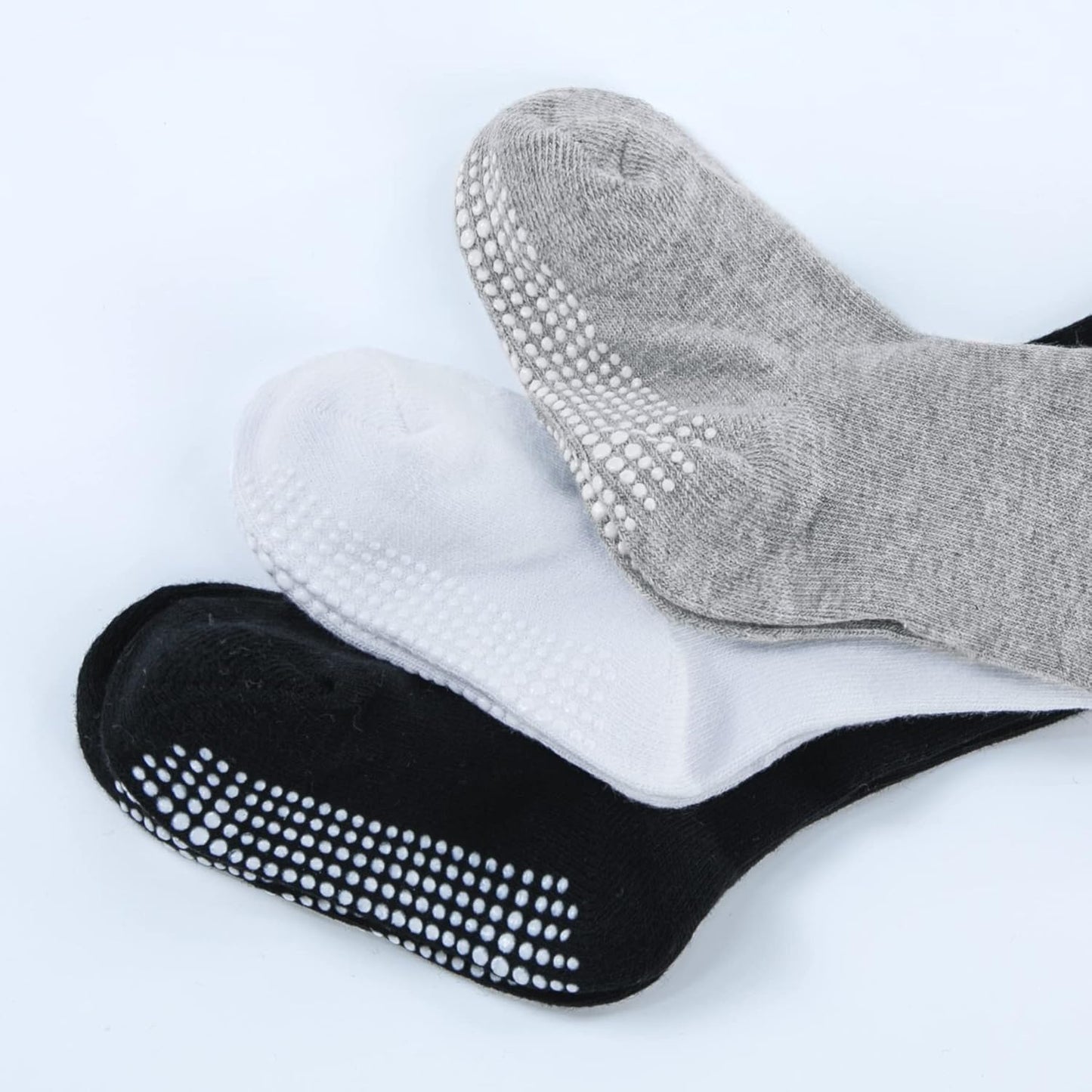 Zando Baby Girls Tights Cozy Cotton Infant Non Slip Grip Leggings Toddler Solid Knit Pantyhose Warm Newborn Stockings