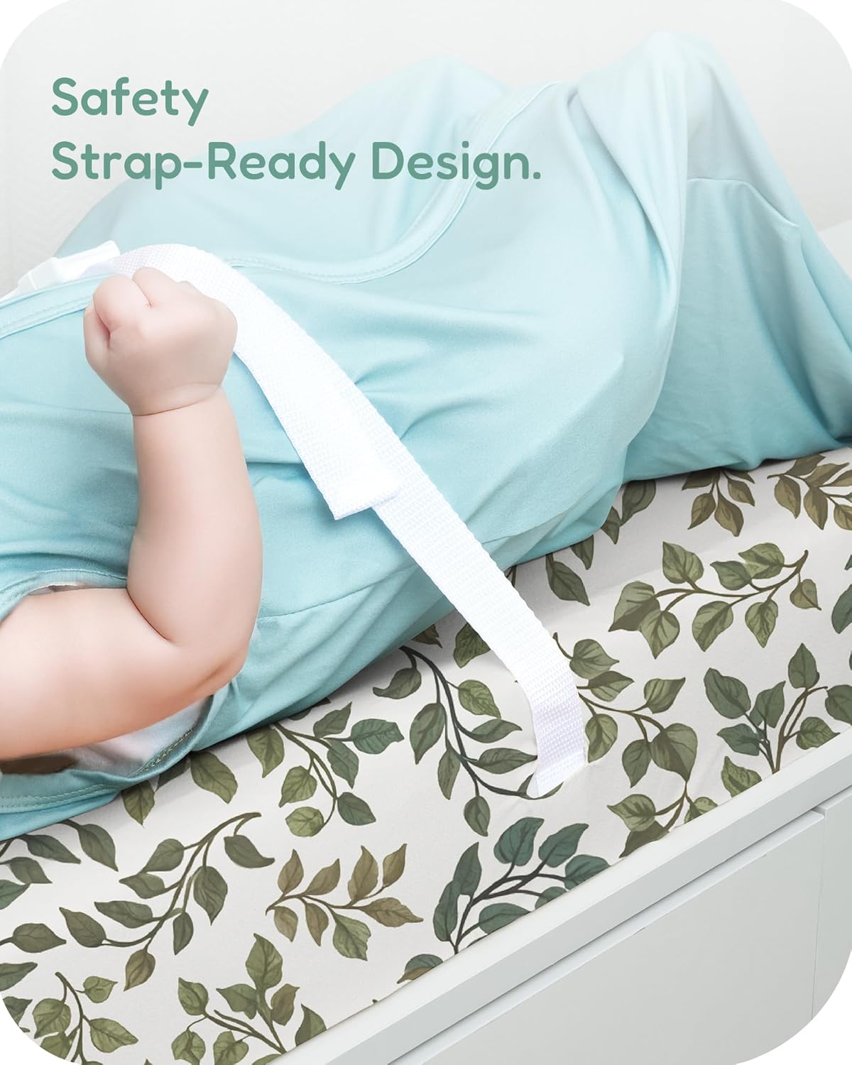 Extra Stretchy Changing Pad Cover, Ultra Soft Premium Jersey Knit Changing Pad Sheets, Unisex for Boys Girls, Fits All Standard Changing Tables/Dresser Tops - 2 Pack