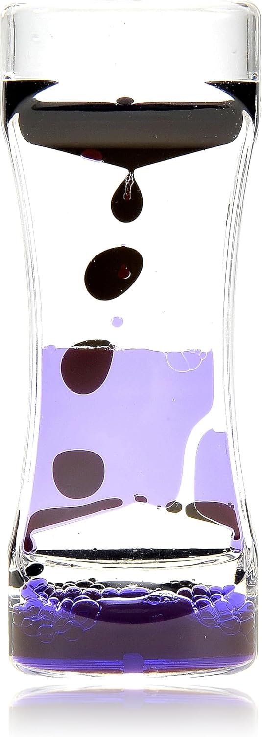 PowerTRC Liquid Motion Bubbler, Relaxing and Calming for Anxiety, Autism & ADHD Fun Bubbler Timer Gift for Kids and Adults