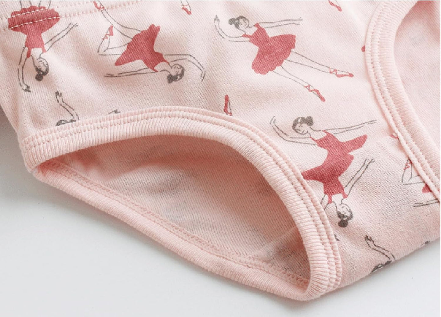 Little Girls' soft and breathable Comfort Panty Briefs Toddler Undies and Cotton Bikini Underwear Multipacks