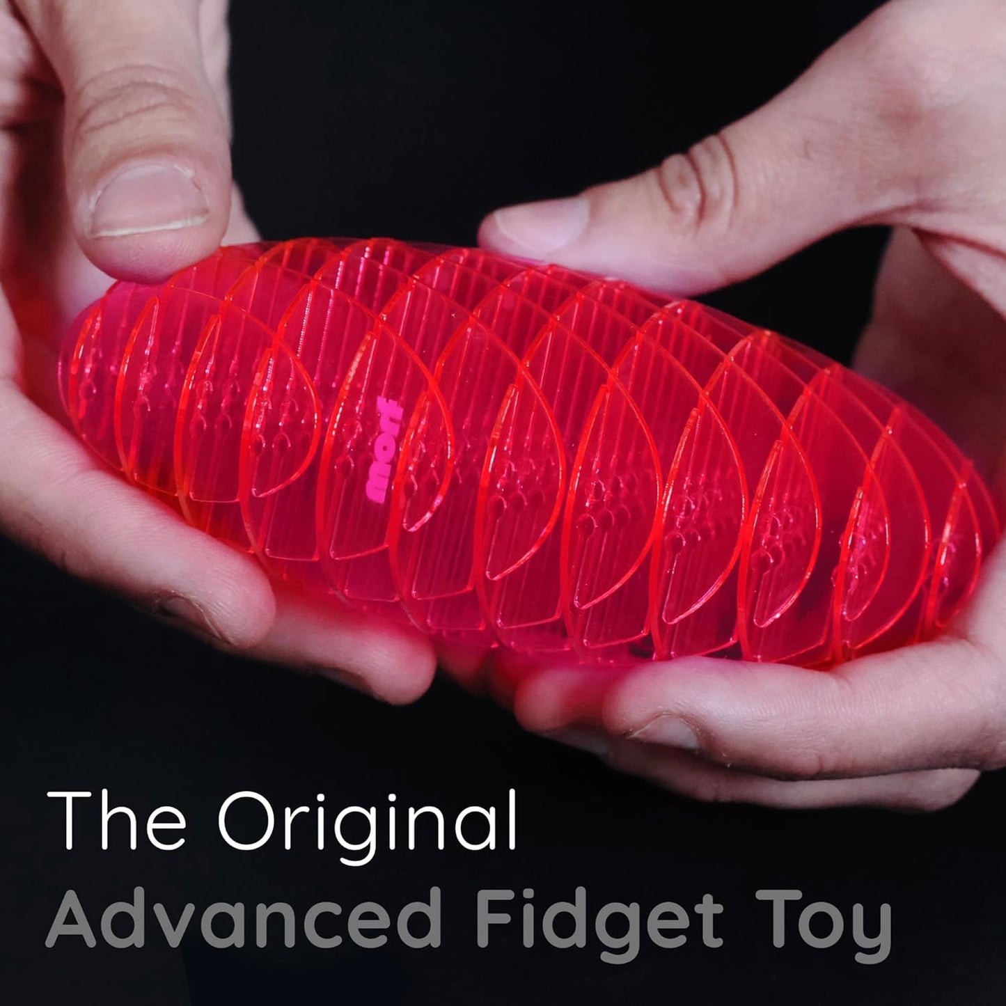 Morf Fidget Worm Toy - Desk Fidgets for Adults - Cool Satisfying Worm Fidget Sensory Toys - Fun and Interactive Morf Fidget Toy for Kids - USA Patent Pending Morf Figgy Toys - Small - 12 x 12
