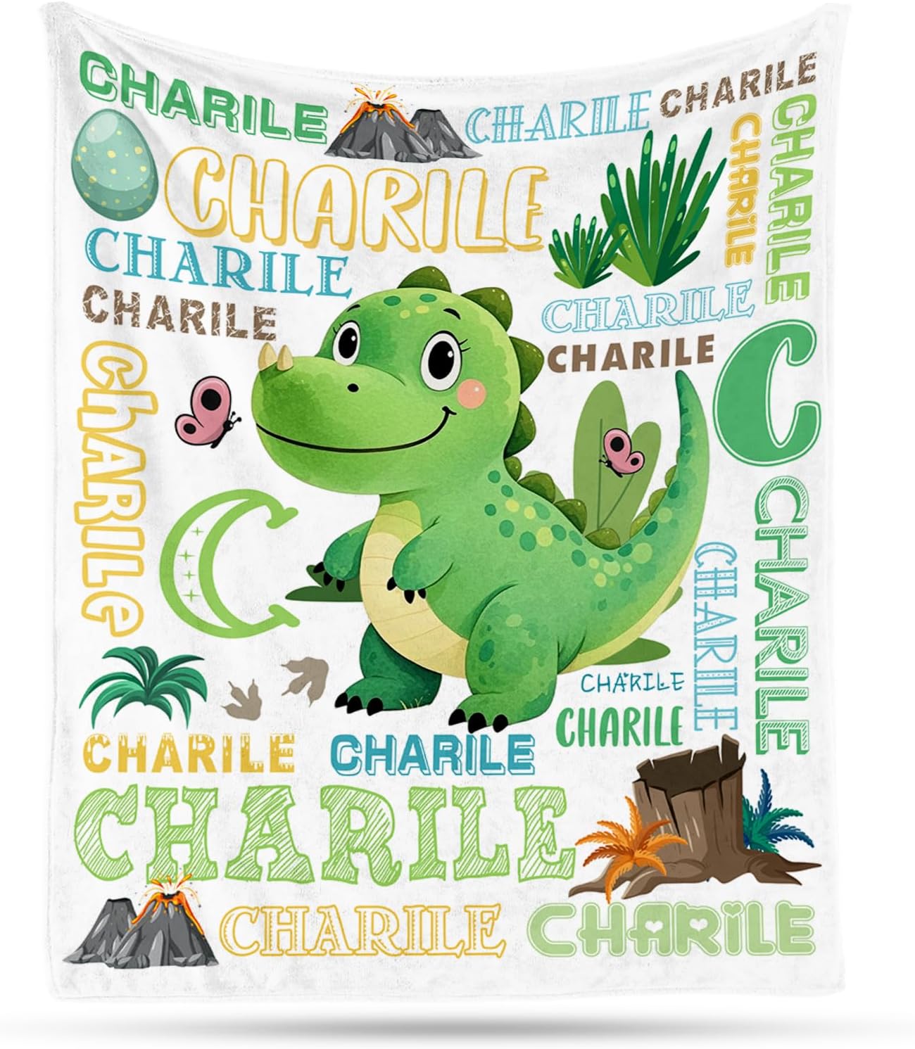 Ship Next Day, Personalized Baby Blankets - Printed in USA, Custom Name Blanket, Baby Blanket with Name, Ultra-Soft Cozy Fleece Blankets, Gifts for Baby Newborn Toddlers Boys & Girls Kids