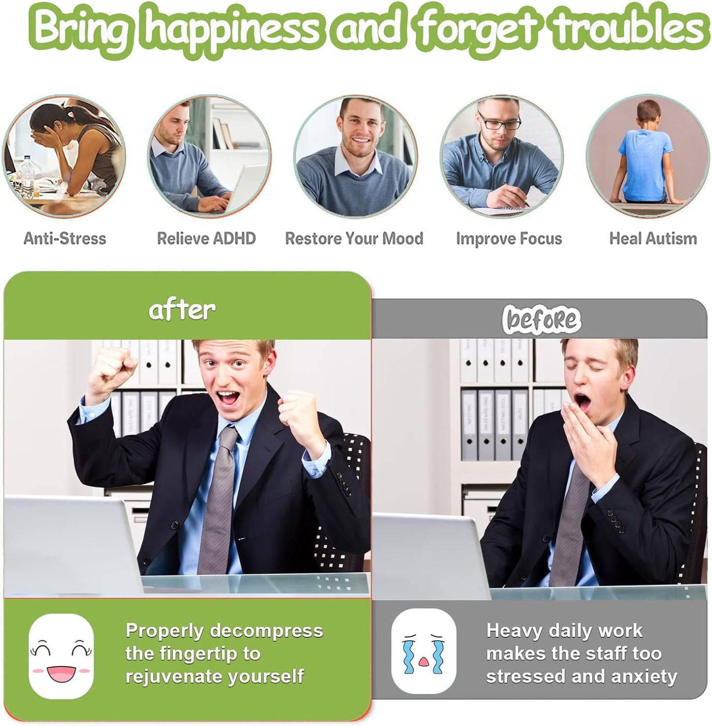 550pcs Blue Magnet Balls Desk Toys for Adults, Ferrite Crags Magnetic Putty Desk Fidget Toys for Office