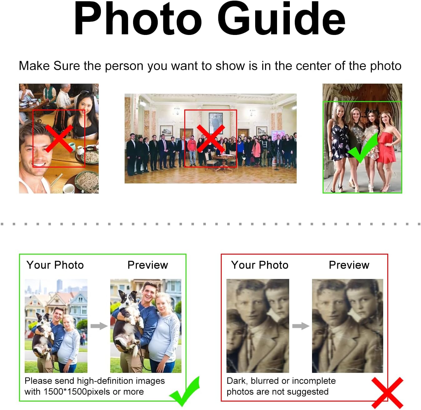 Custom Photo Blankets with Text, I Love You Halloween Decoration Gifts for Girlfriend Boyfriend, Personalized Picture Christmas Blanket for Women, Men