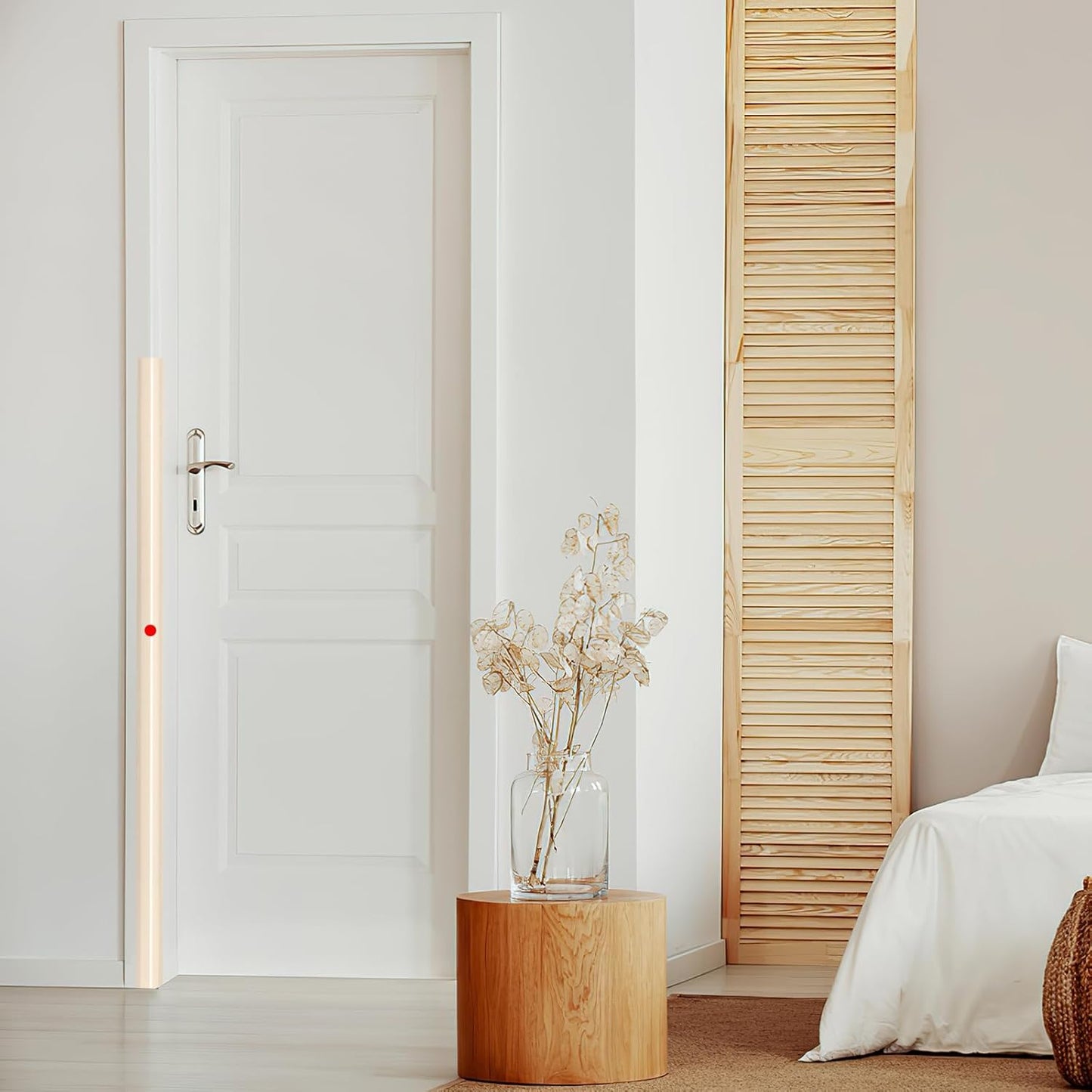 2PCS Wall Corner Protectors Guards - Self Adhesive Corner Protector & Corner Guards for Walls Edge Protection, Easy to Apply - No Tools Needed(Beige, 31.5"x1.18")