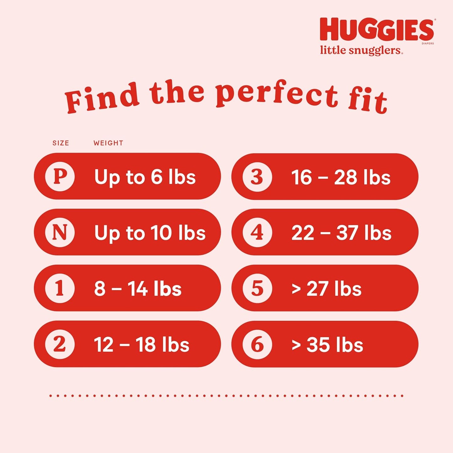 Huggies Size 6 Diapers, Little Snugglers Baby Diapers, Size 6 (35+ lbs), 96 Ct (2 packs of 48)