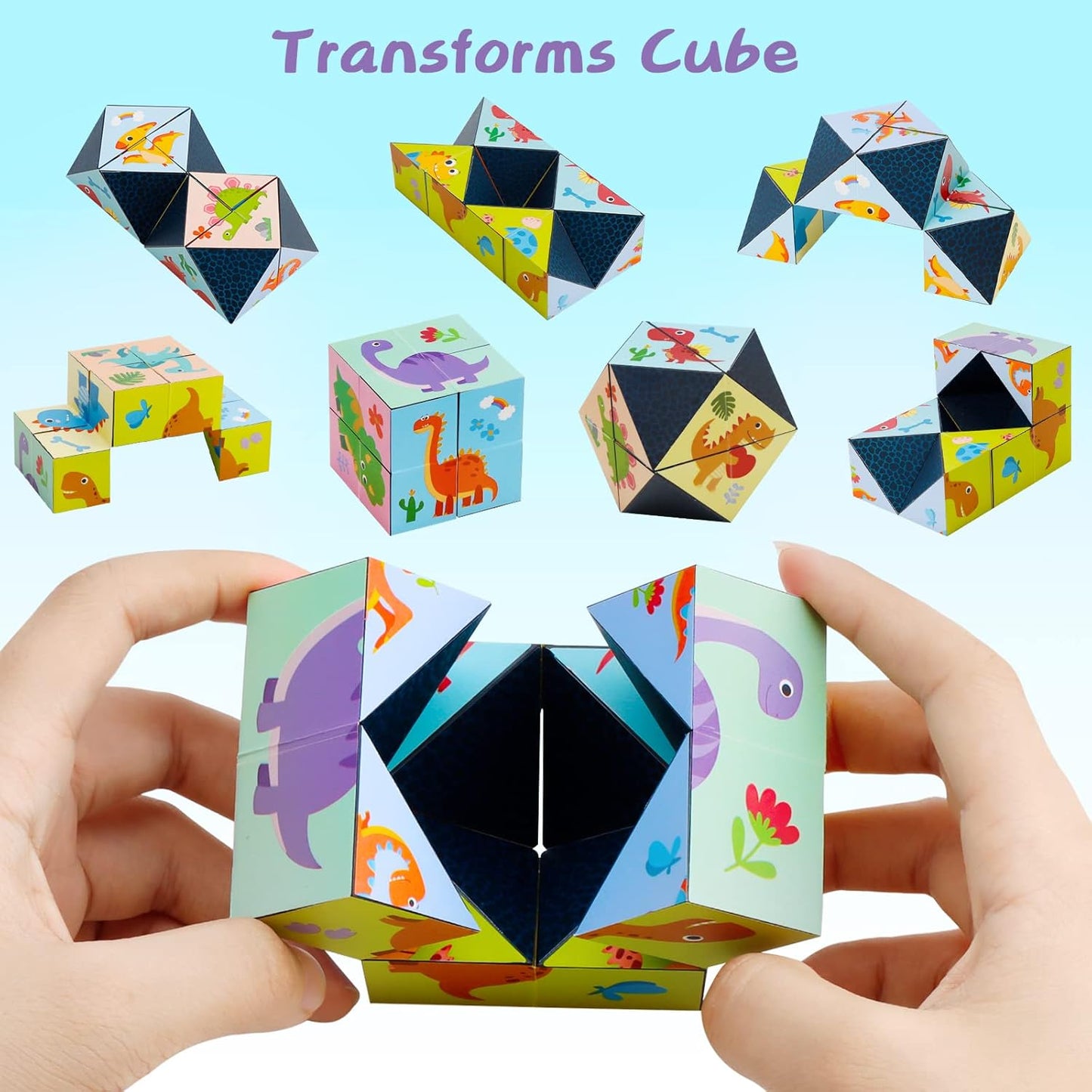 3 Themes Magic Cube Yoshimoto Cube Set for Kids and Adults, Toys for Boys and Girls Ages 8-12