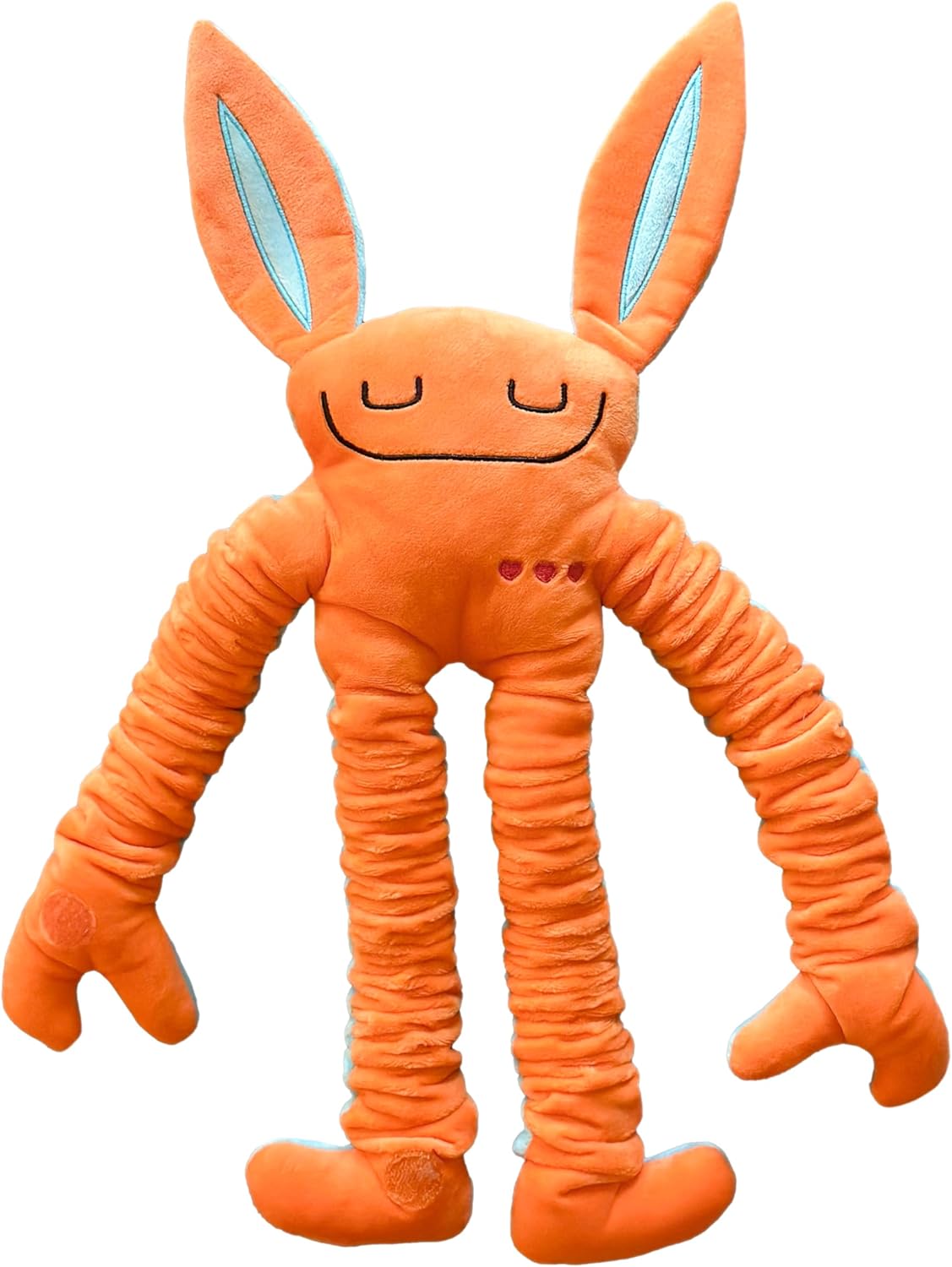 Mushies Stretchable Pop Tube Toy – Extra-Long 18" Retractable Arms/Legs, Hook and Loop Hands/Feet – Wearable, Bendable Fidget for Focus, Mood & On-The-Go Fun