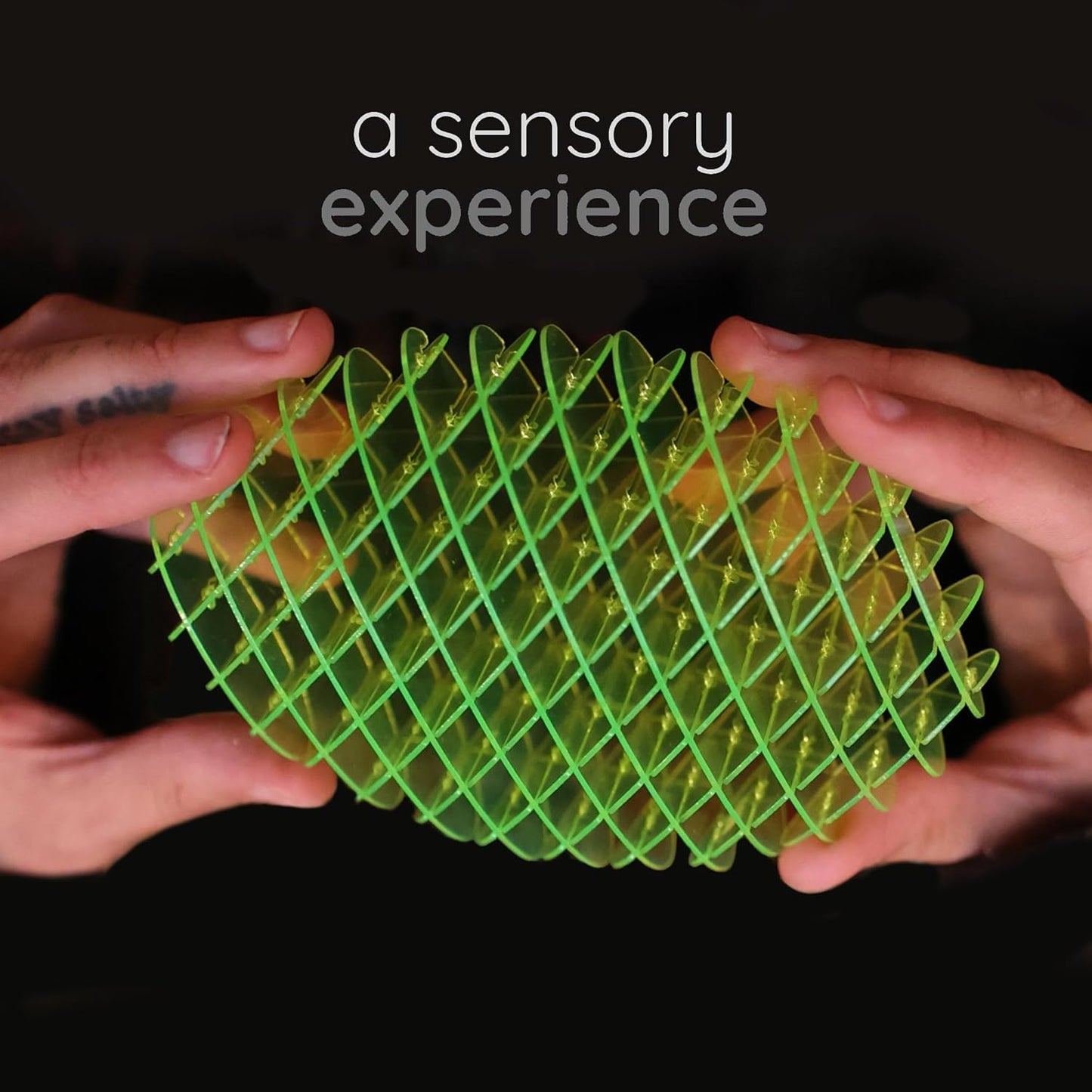 Morf Fidget Worm Toy - Desk Fidgets for Adults - Cool Satisfying Worm Fidget Sensory Toys - Fun and Interactive Morf Fidget Toy for Kids - USA Patent Pending Morf Figgy Toys - Small - 12 x 12