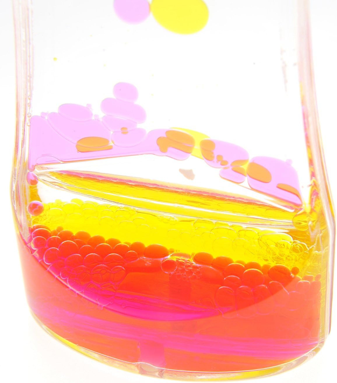 PowerTRC Liquid Motion Bubbler Sensory Toy, Relaxing and Calming for Anxiety, Autism & ADHD Fun Bubbler Timer Fidget Toy Gift for Kids and Adults Decorate Desktops, Home, Room, Or Classrooms