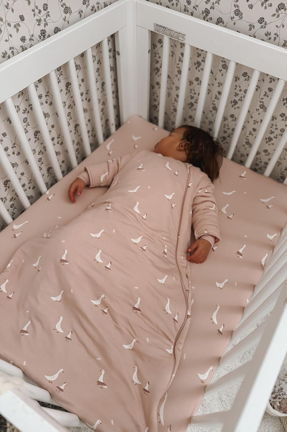 GUNAMUNA Unisex Long-Sleeve Sleep Sack, Wearable Sleep Bag for Babies and Toddlers, Soft Rayon, 1.0 TOG, 3 to 36 Months