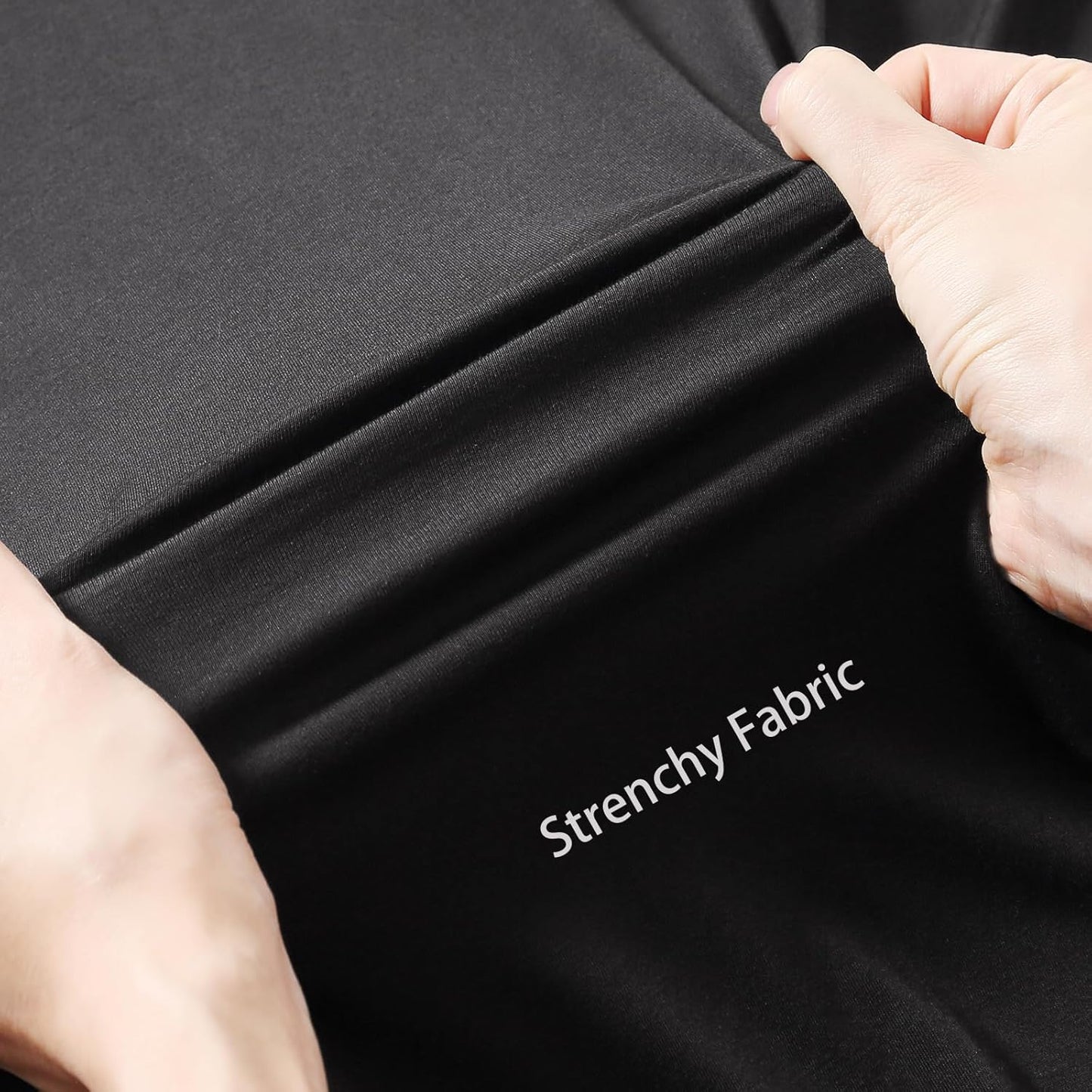 iEvolve Cotton Knitted Baby Swaddle Blanket with Hat Headband Set Newborn Swaddle Wrap Receiving Blankets for Baby Girl Boy 45" x 45"(Black)