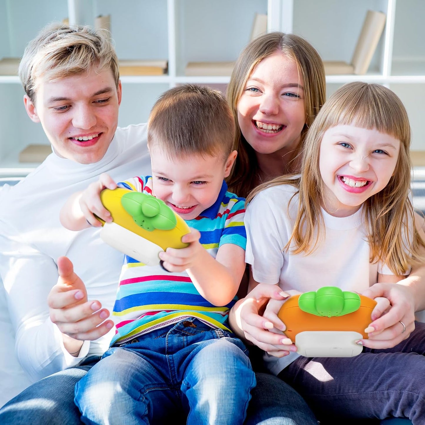 Upgrade Pop Fidget Game for Kids Adult Quick Push Handheld Games Controller , New Portable Puzzle Game Machine, Paty Favors Sensory Toy Gifts for 3-12 Children Kids Toddlers