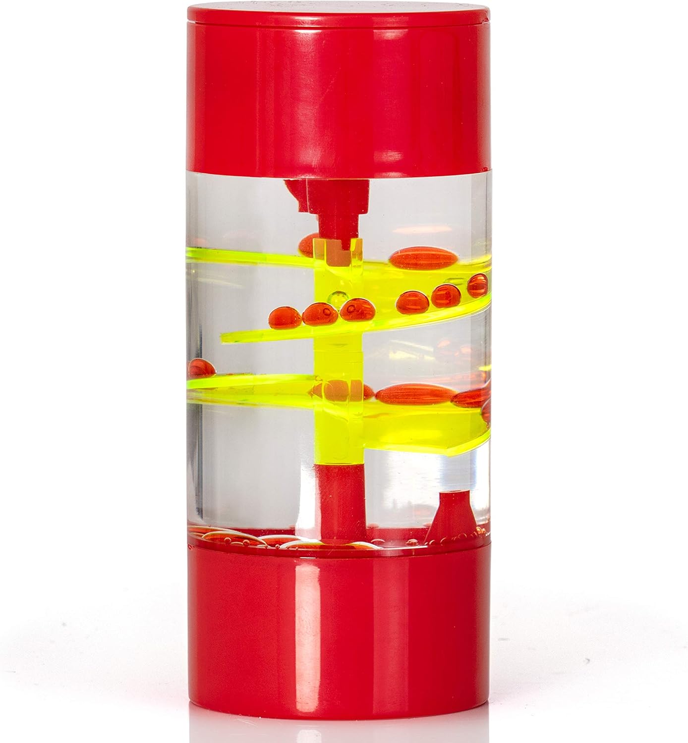 Big Mo's Toys Liquid Motion Spiral Timer Toy for Sensory Play - Relaxing Bubble Motion Autism ADHD Fidget Toy for Calming, Sensory Visual Relaxation Desk Toy, ONE Piece (Assorted)