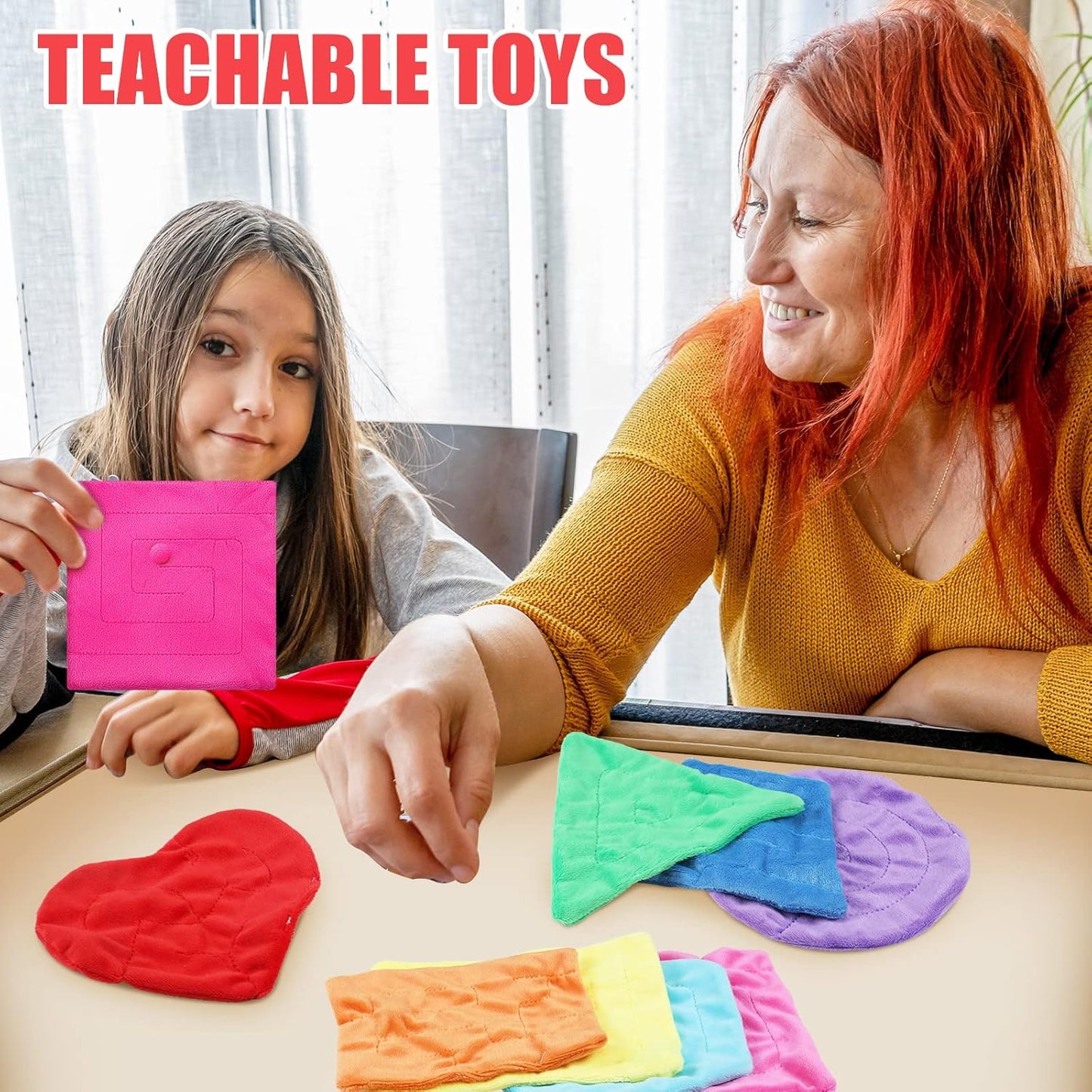 8 Pieces Fidget Marble Maze Mat Teaching Toys Calming Fidget Sensory Mat Stress Relief Toys Anxiety Relief Toys for Teens Adults School Home Classroom Reduce Anxiety Stress Improve Focus