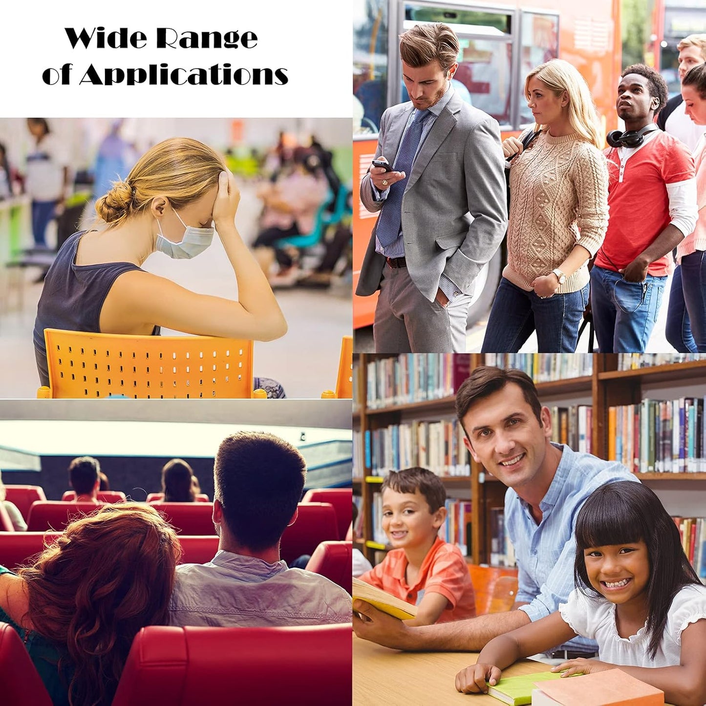 Skylety 6 Pieces Cam Fidget Pad Controller Relieve Anxiety Handheld Mini Handheld Fidget Pad Fidget Controller Stress Reducer for Adult Relieve Stress(Simple Colors)