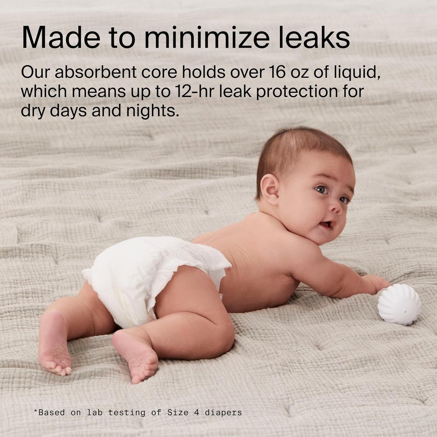 Coterie Baby Wipes + Diapers Kit, Size Newborn Diapers (186 Count) & 12 Pack (672 Count) Baby Wipes with 99% Water, Plant Based Materials, Hypoallergenic for Sensitive Skin