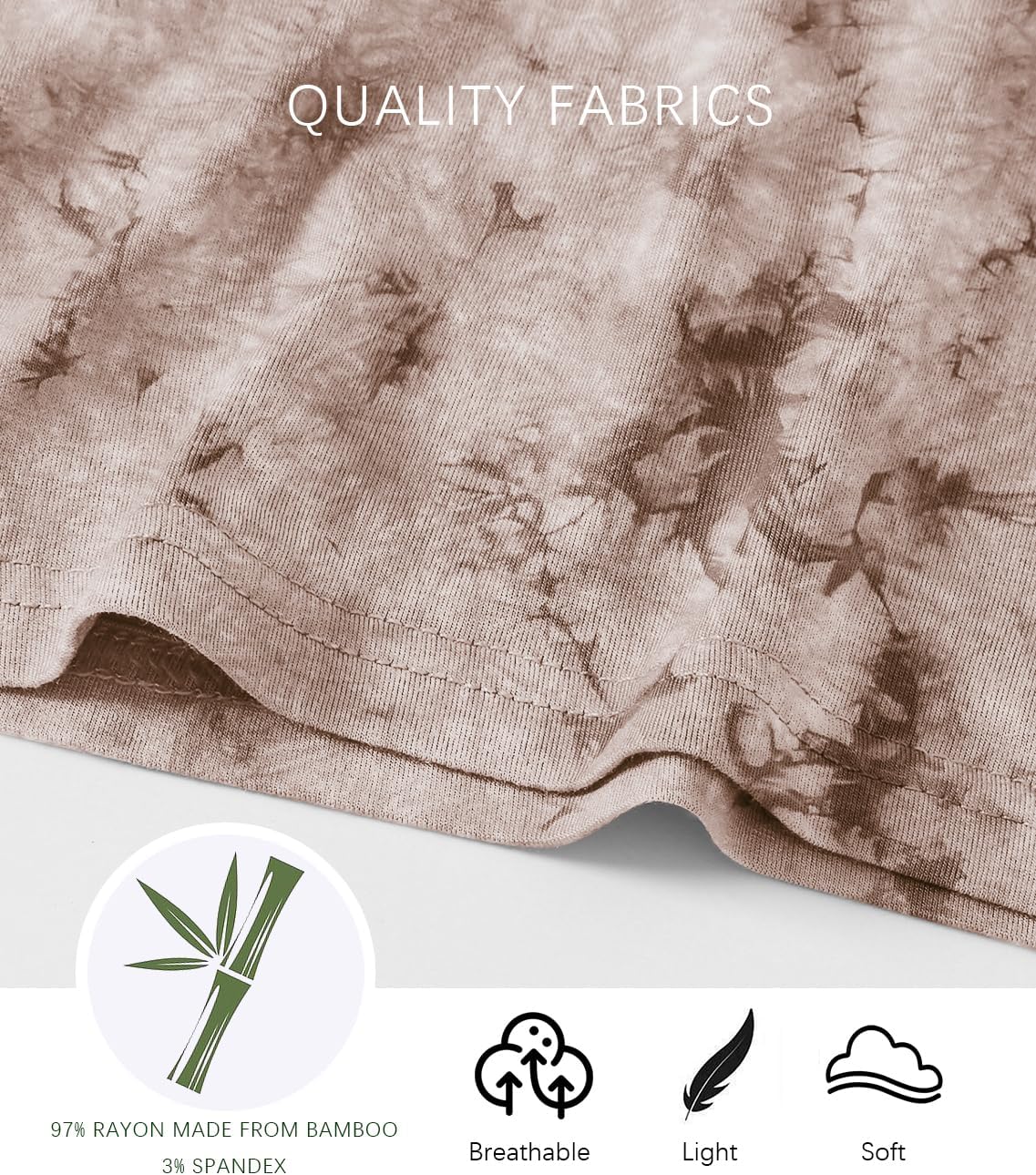 Jimonda Kids Soft Rayon From Bamboo Sleepwear Long Sleeve Boys Girls Pajama Outdoor 2-Piece tops&pant Casual sets Tie Dye PJ