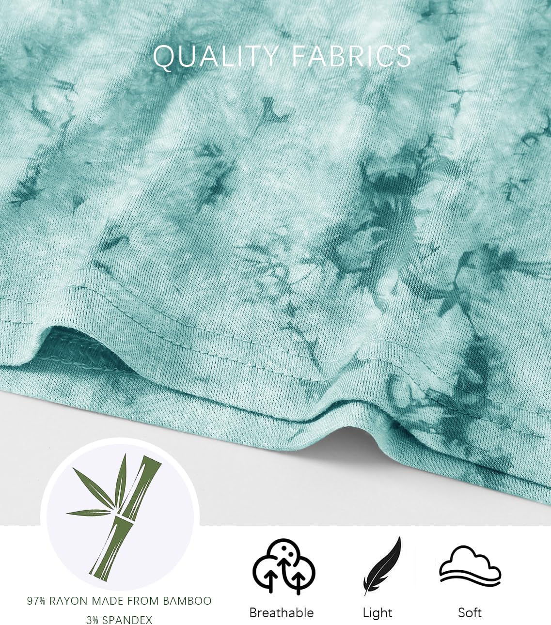 Jimonda Kids Soft Rayon From Bamboo Sleepwear Long Sleeve Boys Girls Pajama Outdoor 2-Piece tops&pant Casual sets Tie Dye PJ