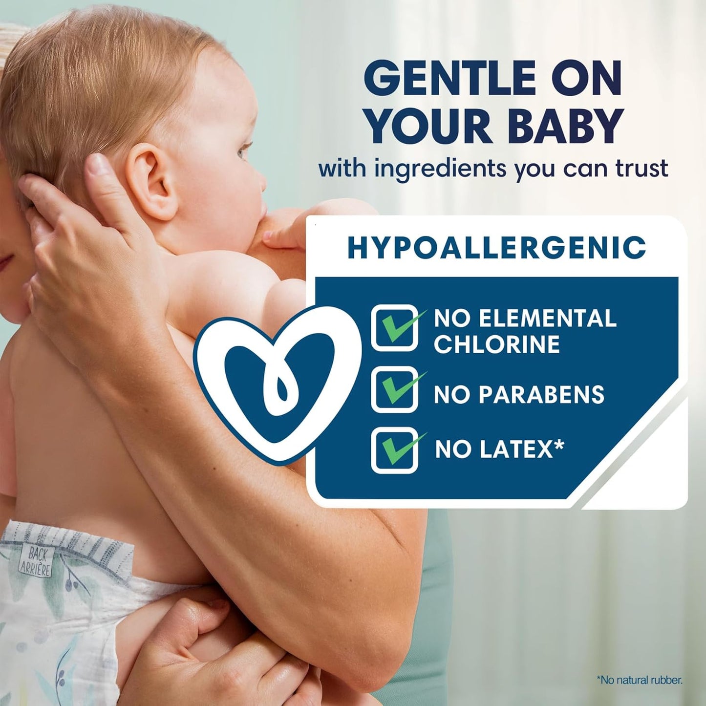 Pampers Pure Protection Baby Diapers, Size 5 (27+ lbs), 48 Count, Up to 100% Leakproof, Premium Plant-based Skin Protection, Hypoallergenic Soft Diapers