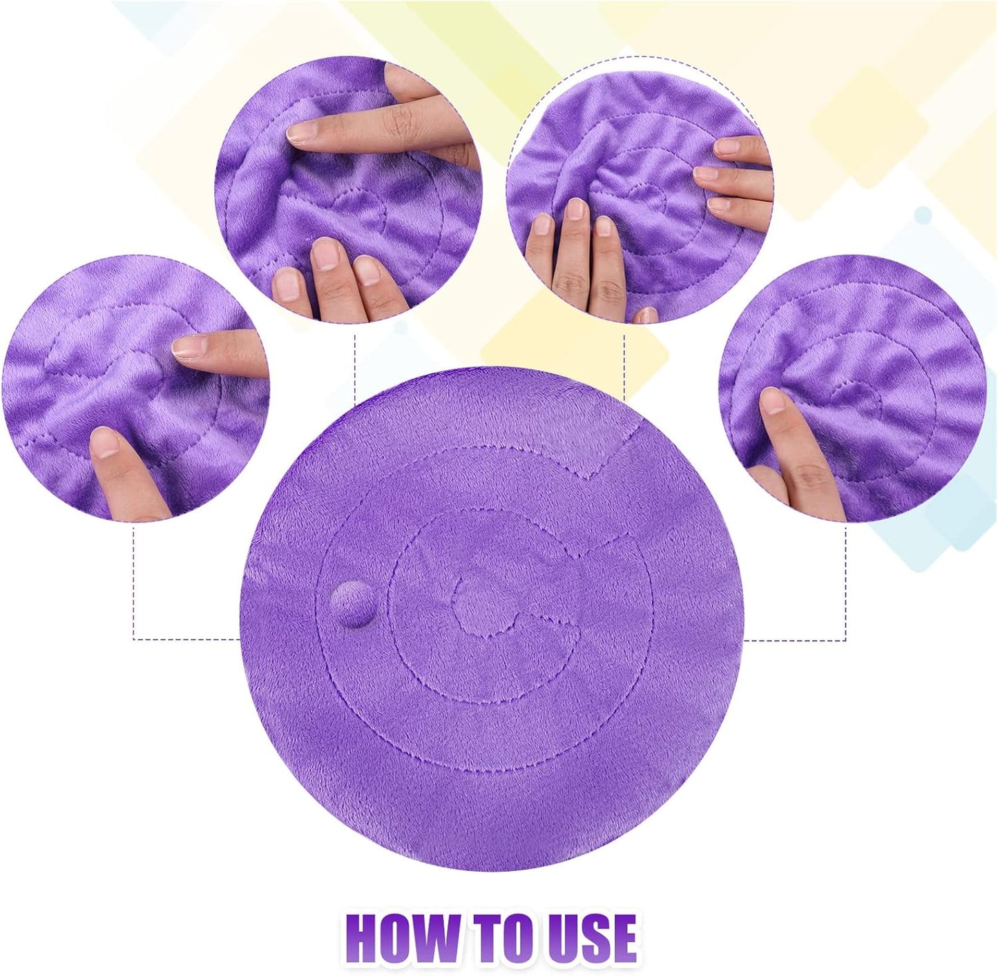 8 Pieces Fidget Marble Maze Mat Teaching Toys Calming Fidget Sensory Mat Stress Relief Toys Anxiety Relief Toys for Teens Adults School Home Classroom Reduce Anxiety Stress Improve Focus