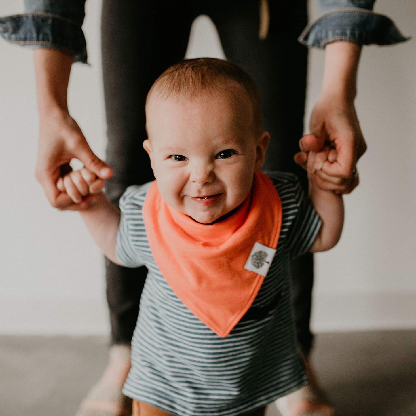 Parker Baby Bandana Drool Bibs 8 Pack Baby Bibs for Boys, Girls, Unisex - Soft & Stylish Teething Bibs for Babies